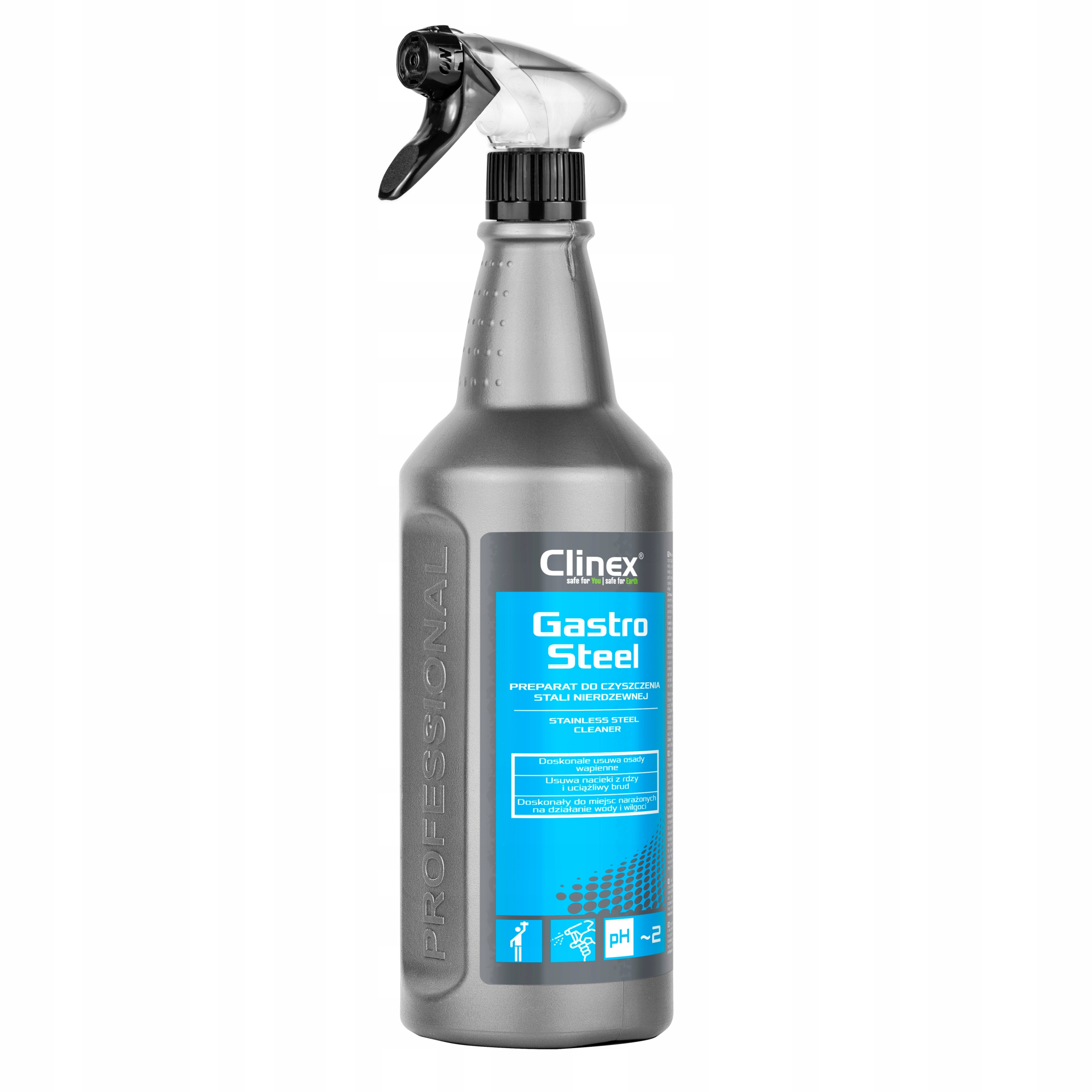 

Clinex Steel 1L Do Czyszczenia Stali Nierdzewnej