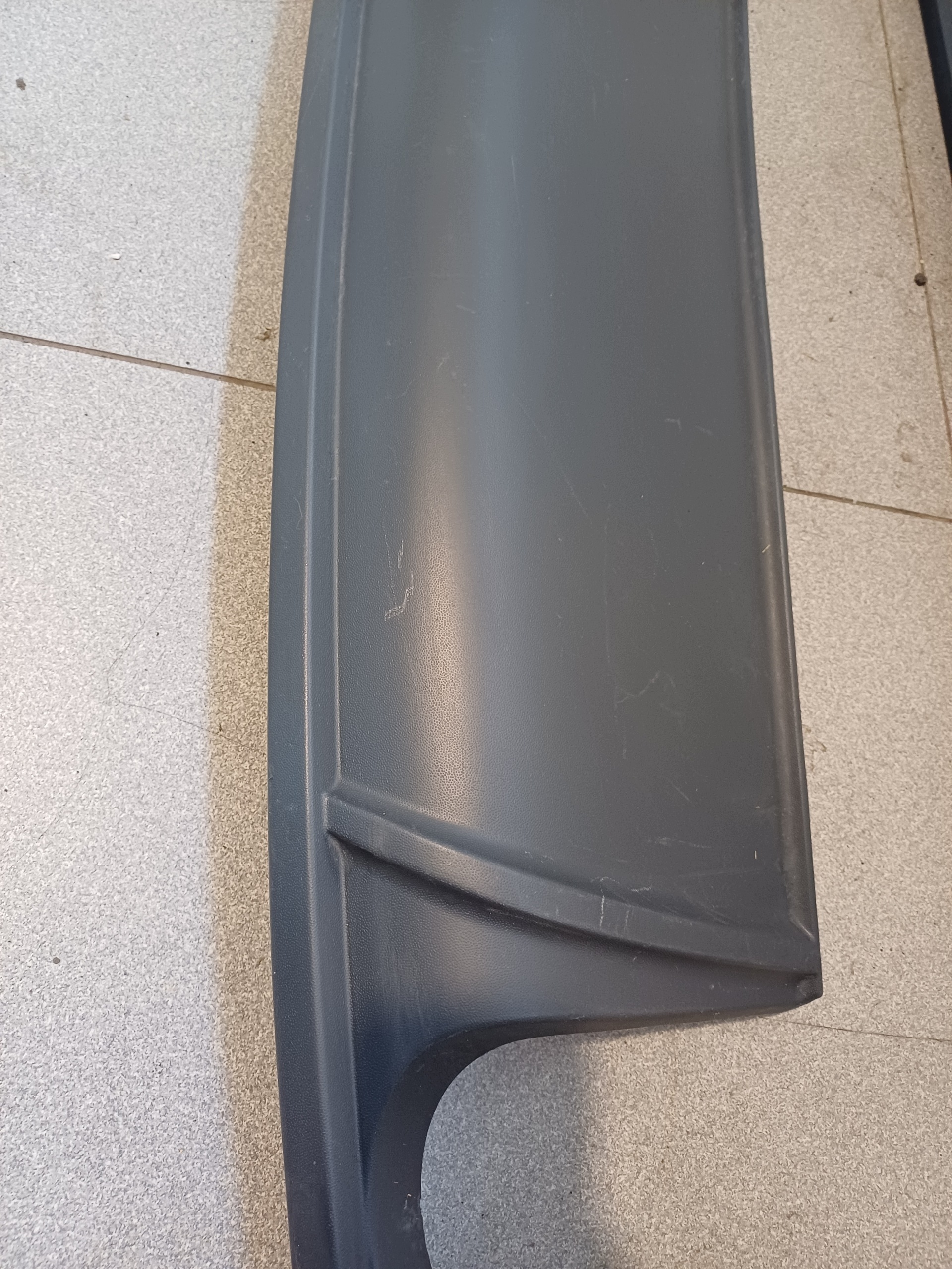 SPOILER der stoßstange heck VW POLO V R- LINE 6R6807568M