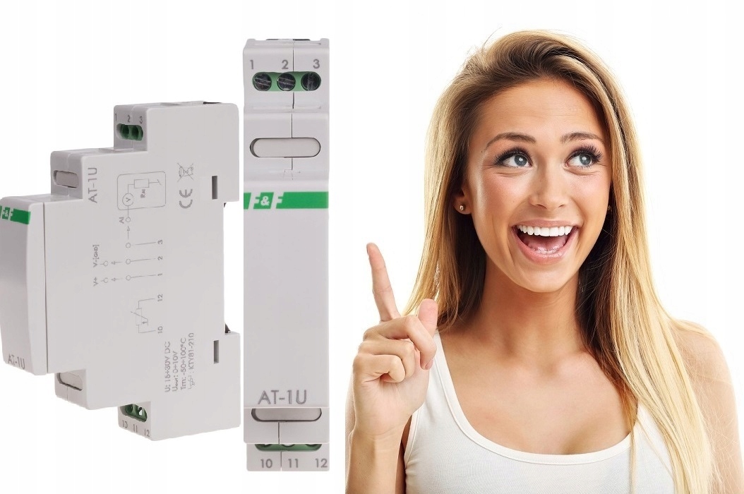 Analógový Prevodník Teploty AT-1U F&f