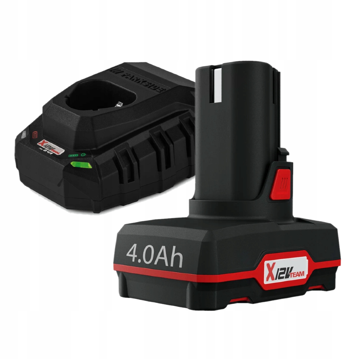 Akumulator 4ah ładowarka Parkside zestaw 12V Papk 12 B4 Plgk 12 A3