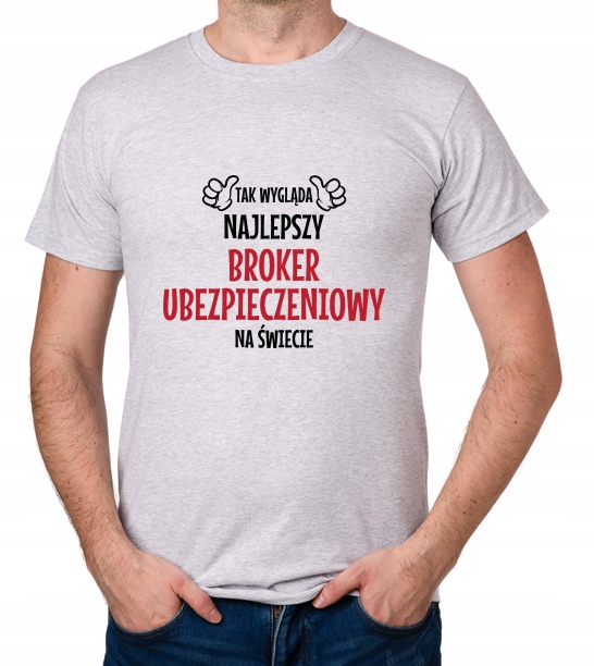 

koszulka Najlepszy Broker Ubezpieczeniowy prezent