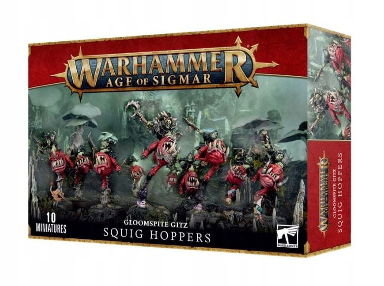 WARHAMMER AOS - GLOOMSPITE GITZ SQUIG HOPPERS