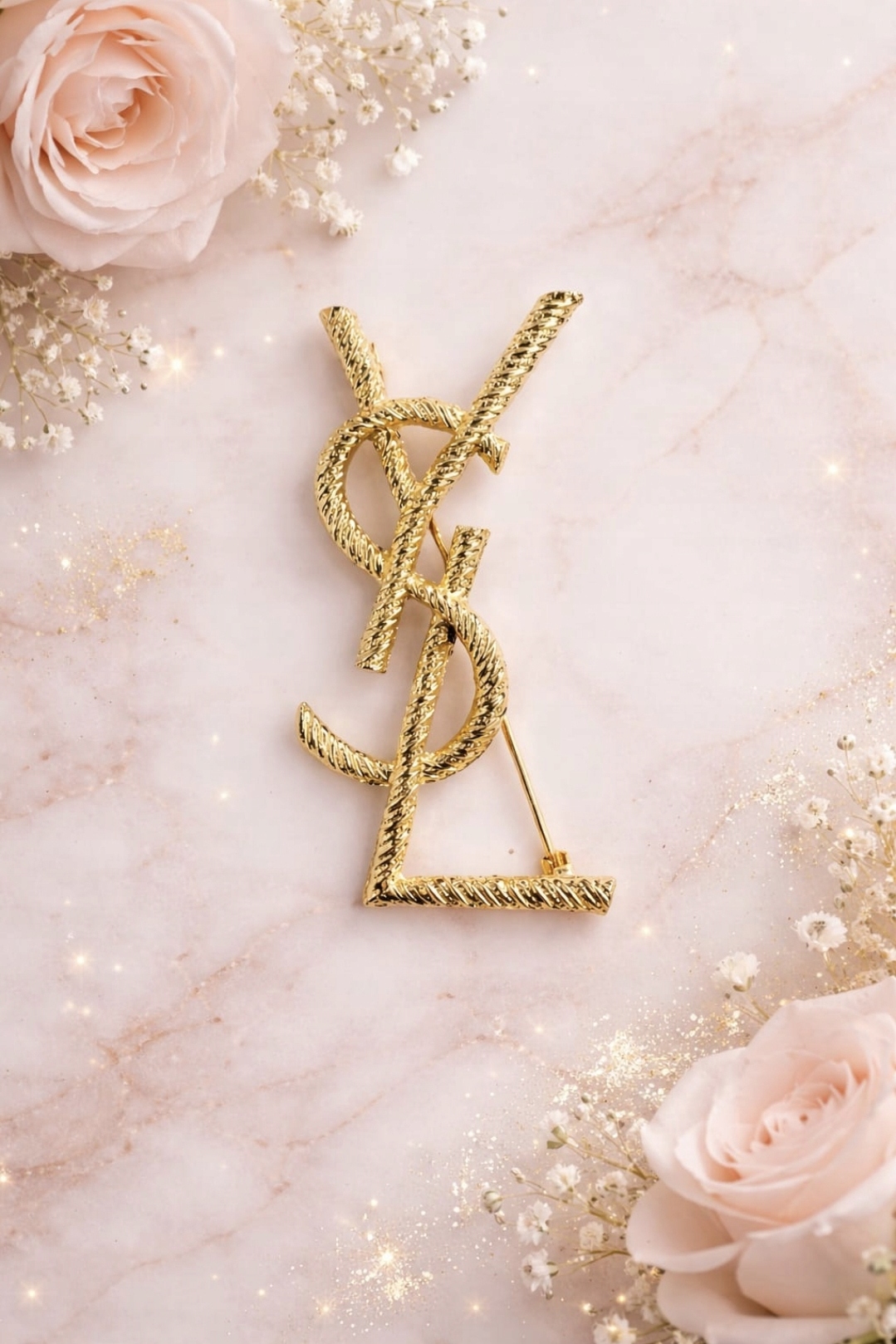 Broszka w stylu YSL - Nowy model