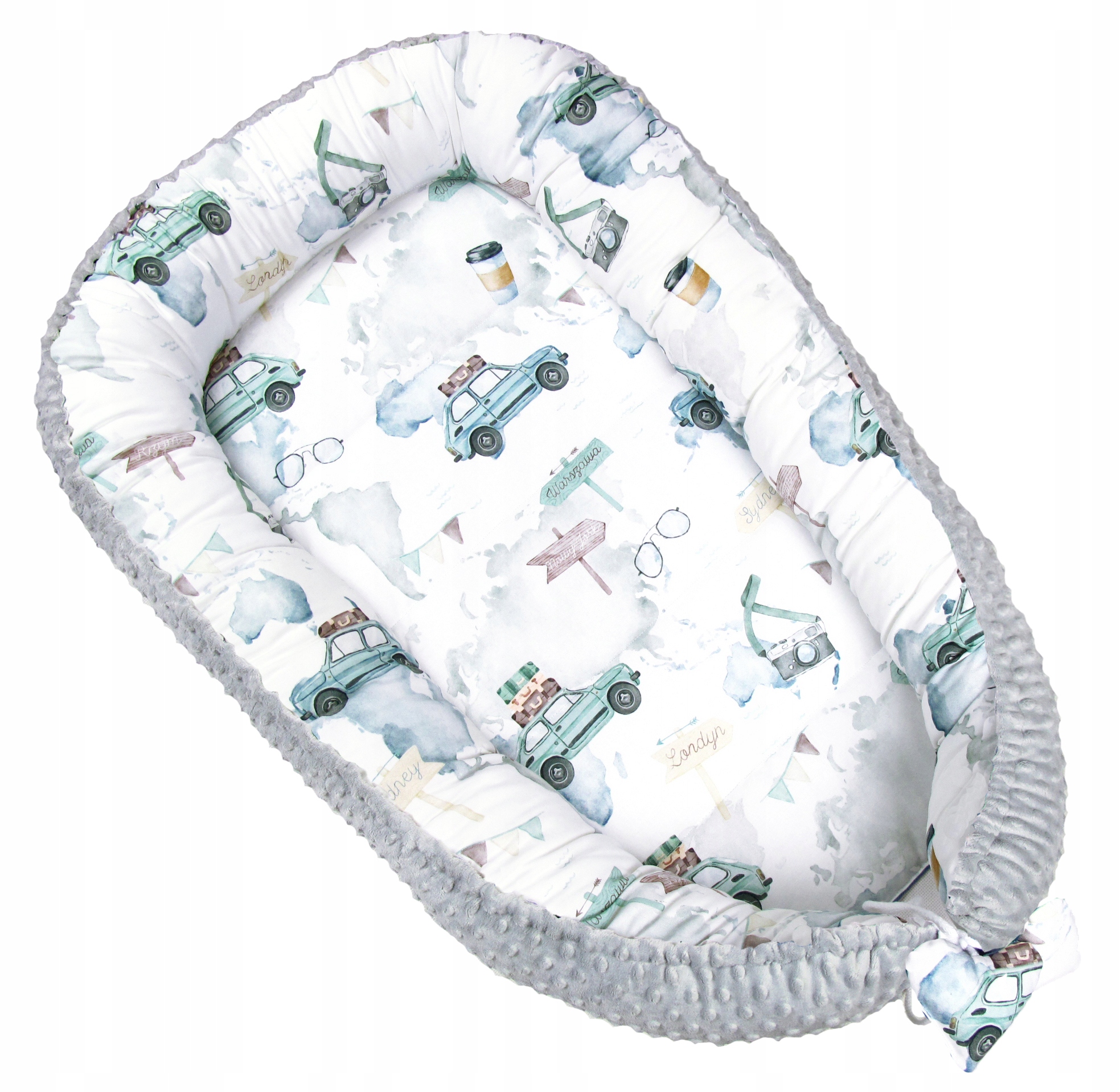 Kokon NIEMOWLĘCY MINKY Otulacz Gniazdko PREMIUM