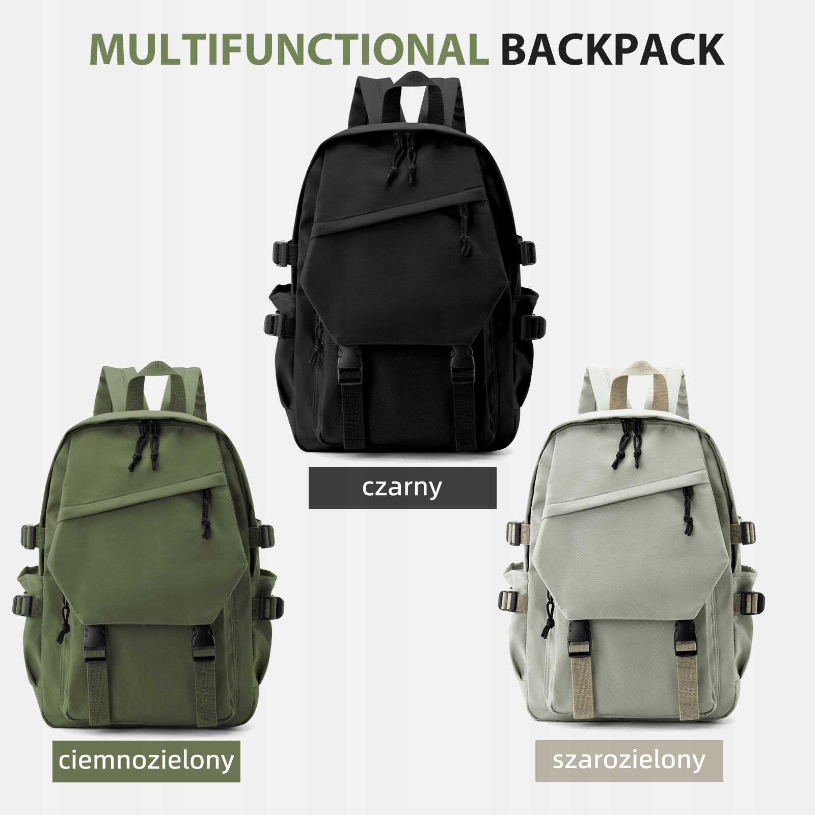 plecak szkolny młodzieżowy chłopięcy dziewczynki plecak na laptopa damski Marka bez marki