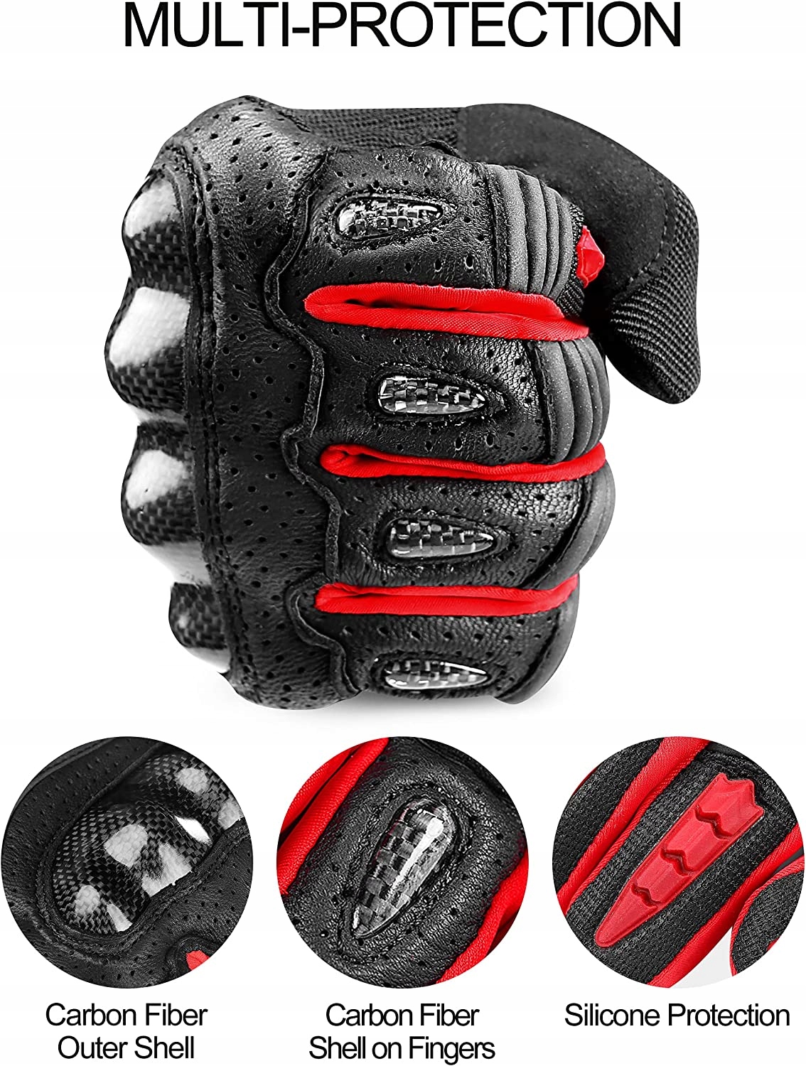 RĘKAWICE MOTOCYKLOWE RĘKAWICZKI NA MOTOR XXL Model GLOVE