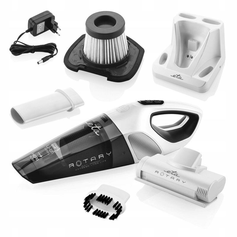 Vysavač Ruční Vysavač Do Auta Turbokartáč Výkonný Eta Rotary