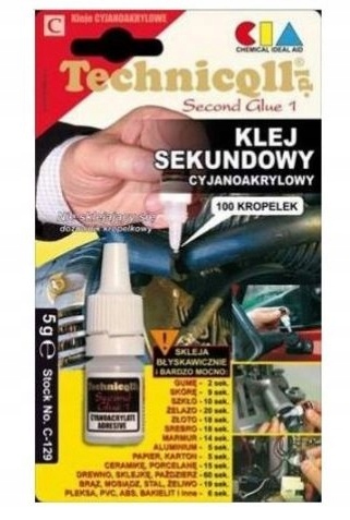

Klej cyjanoakrylowy C-129 Technicqll