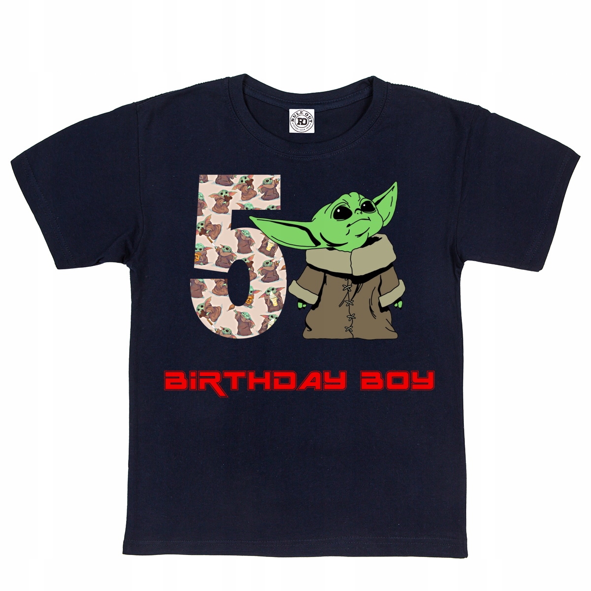 

Dziecięca Koszulka 5 Urodziny Baby Yoda Star Wars