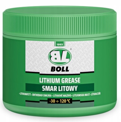 Boll smar litowy Lithium Grease 500g w pojemniku kolor zielony