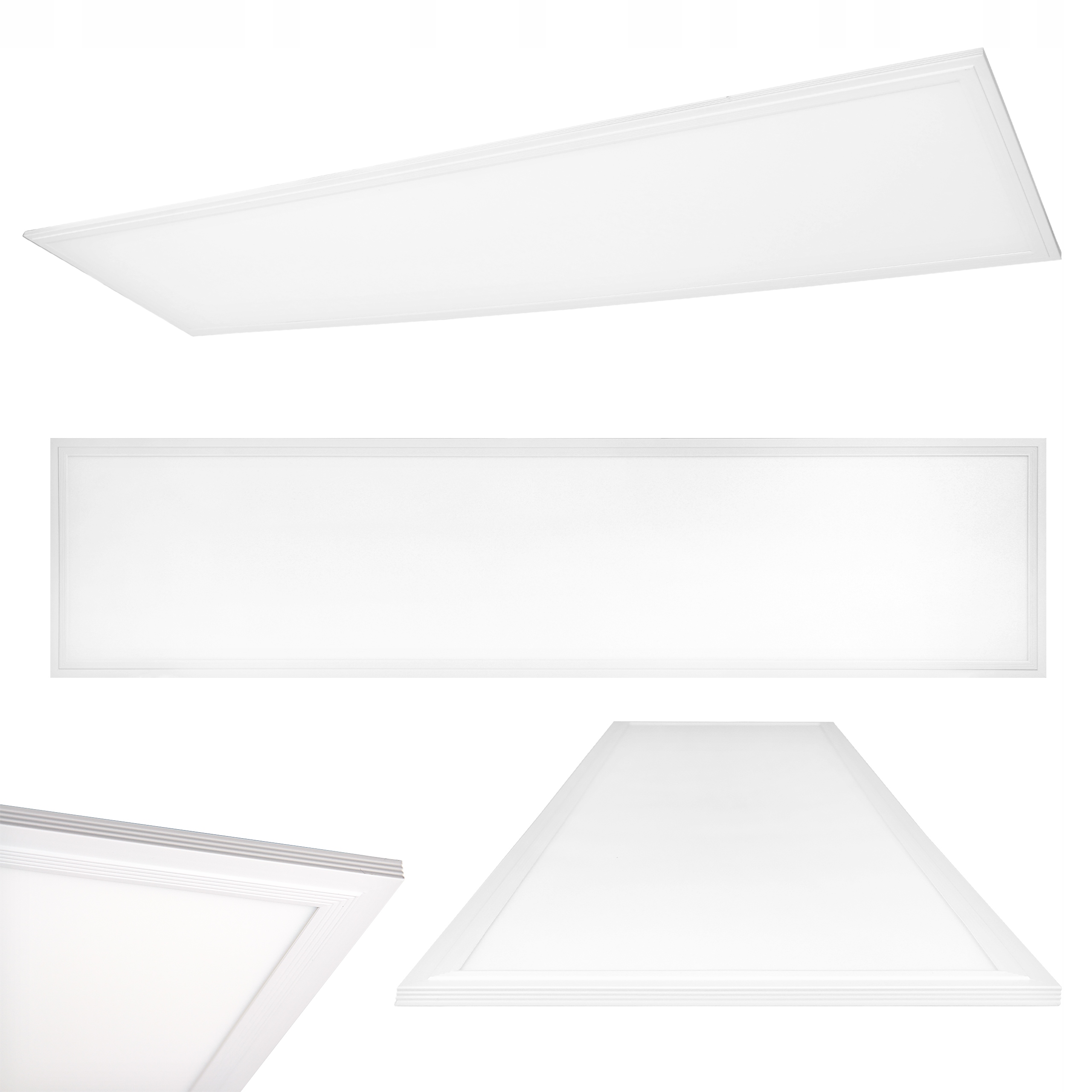 Panel Led podwieszany podtynkowy 120x30cm 48W plafon sufitowy 4000K