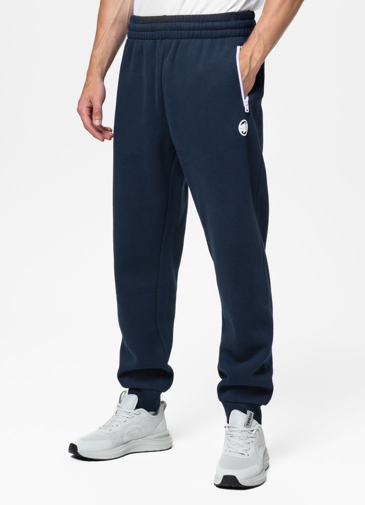 Męskie Spodnie dresowe Pitbull dres Hatton kieszenie z zamkami