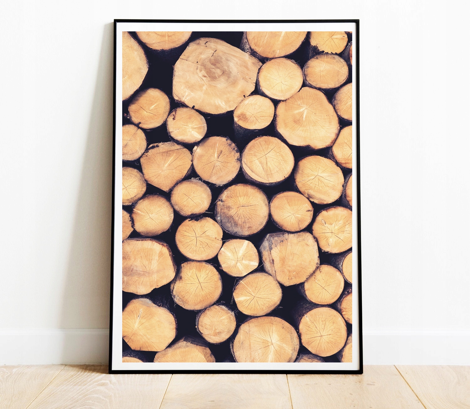 OBRAZ PLAKAT PLASTRY DREWNA DRZEWO NATURA A3 30,00 x 40,00 cm Marka inna