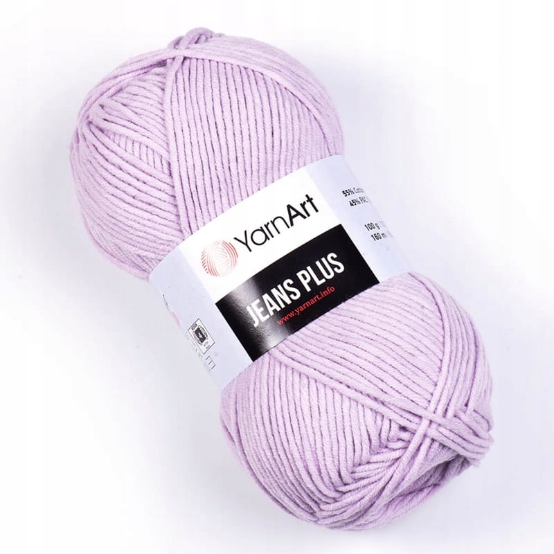 YarnArt Jeans Plus 19 levendula fonal Amigurumi plüssfigurákhoz
