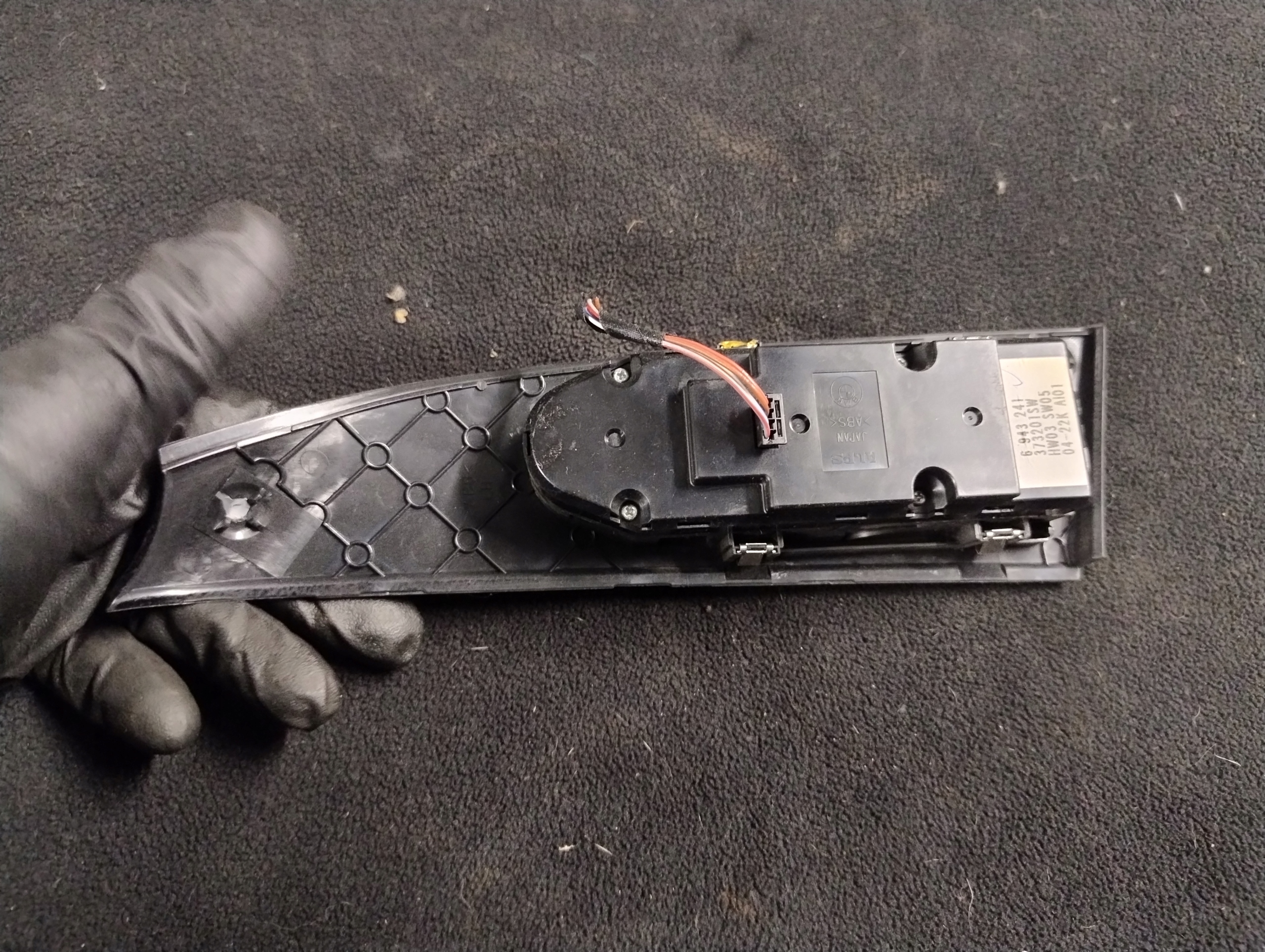 vezérlö panel SZYB LUSTEREK BMW E60 E61 EUROPA 6943241