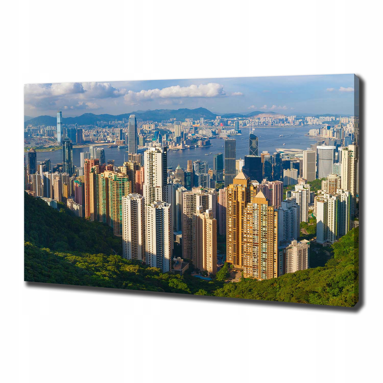 

Foto obraz na płótnie Hongkong panorama 100x70 cm