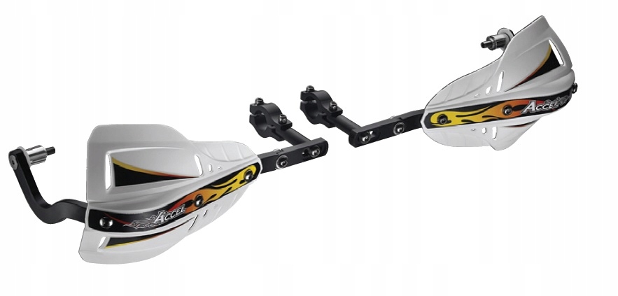 Accel Chrániče Rúk (handbary) S Hliníkovým Upevnením Enduro 28 MM (- Farba C)