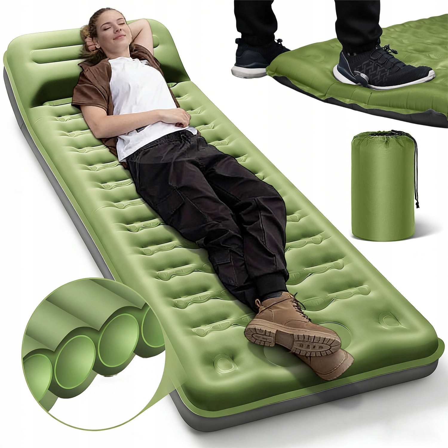 Matrace Automobilová Postel Do Auta 196X66 CM