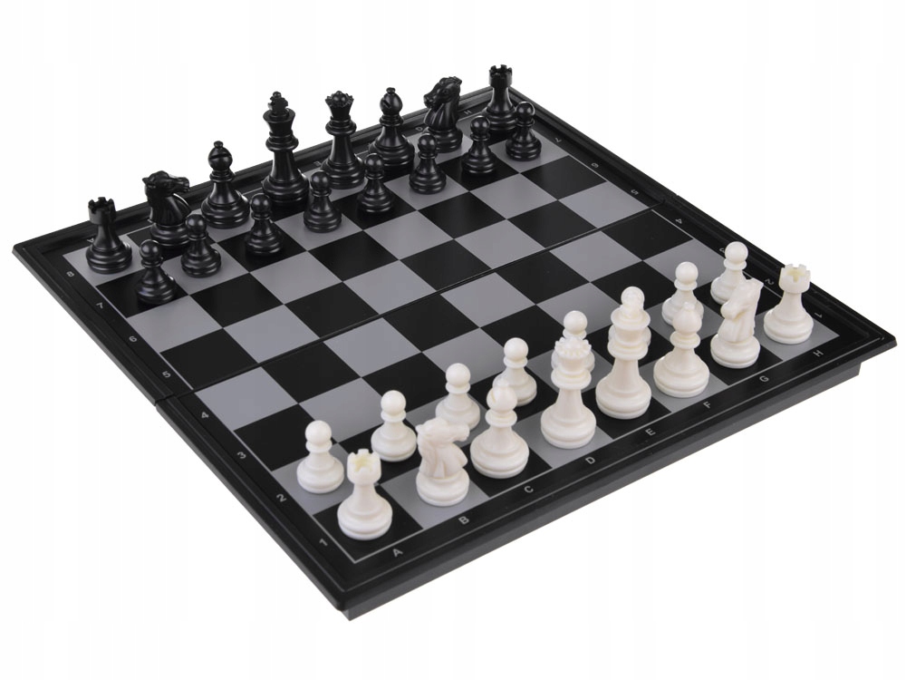 Szachy Warcaby magnetyczne 2w1 gra logiczna GR0620 Minimalna liczba graczy 2