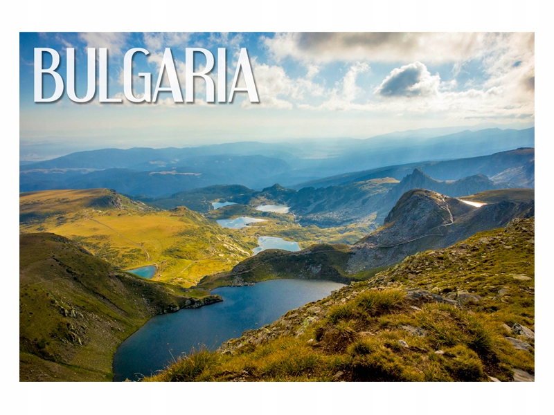 

Bułgaria Krajobraz Góry Magnes na lodówkę
