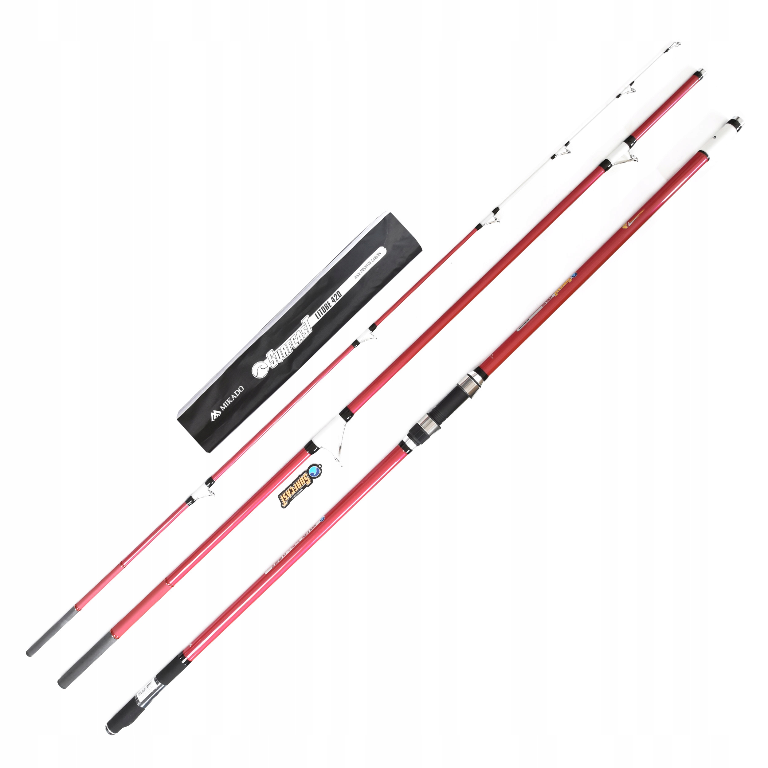 Wędka morska surfcastingowa Mikado Surfcast Litore 4.20m 100-200g