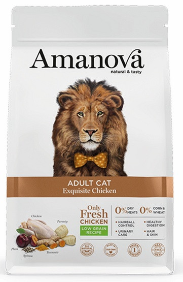 Levně Amanova Cat Adult Exquisite Chicken – kuře 1,5 kg