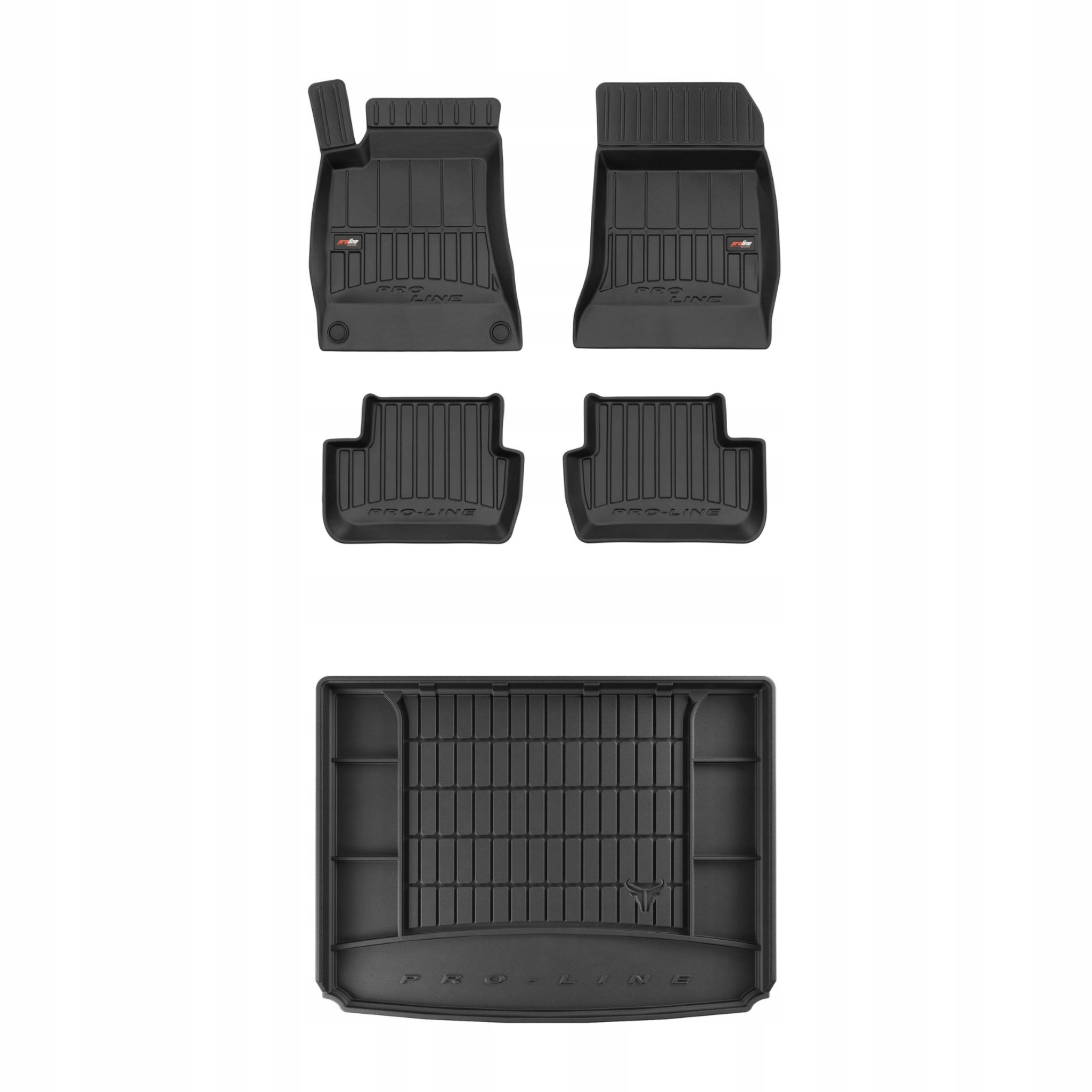 Sada gumových kobercov a rohoží pre Mercedes B W246