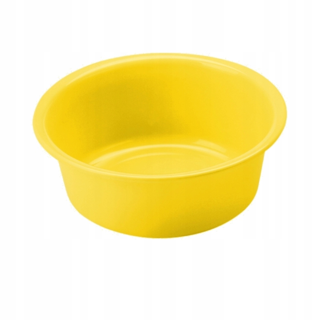 Miska okrągła 40 cm żółta 7104