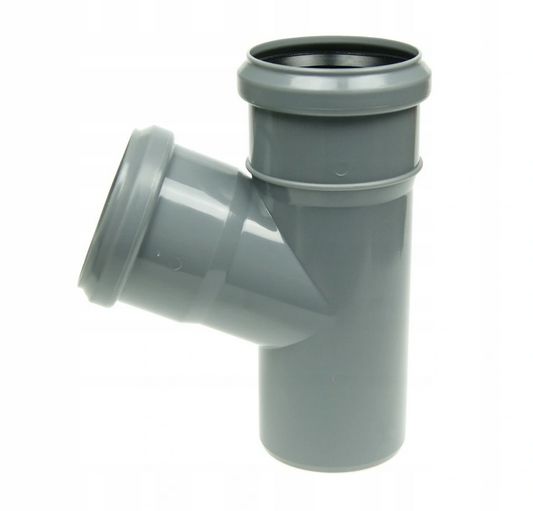 

Trójnik kanalizacyjny Pp fi 75/75 x 90 st. Aquer