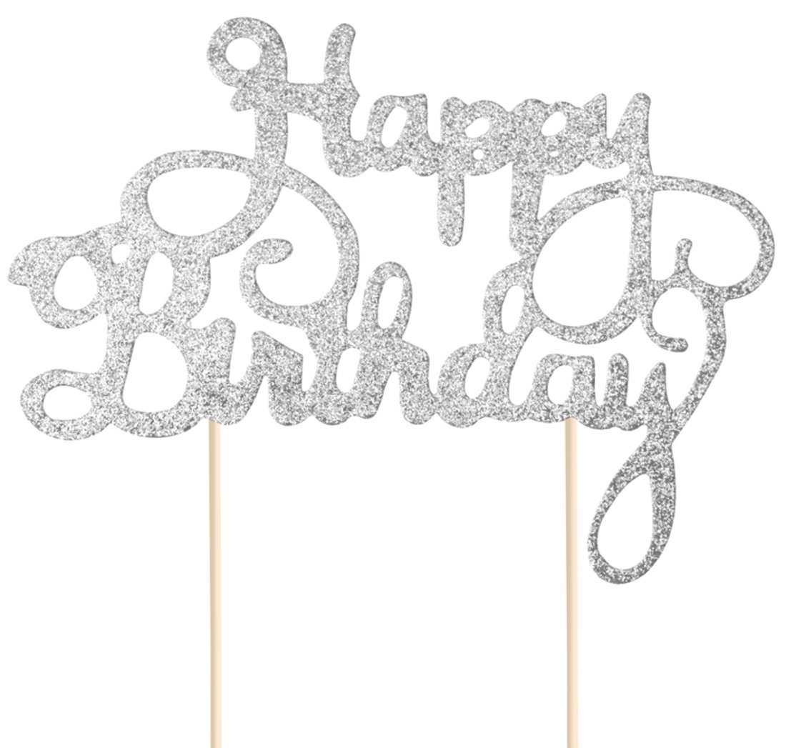 

Topper Dekoracja Na Tort Happy BIRTHDAY-2751