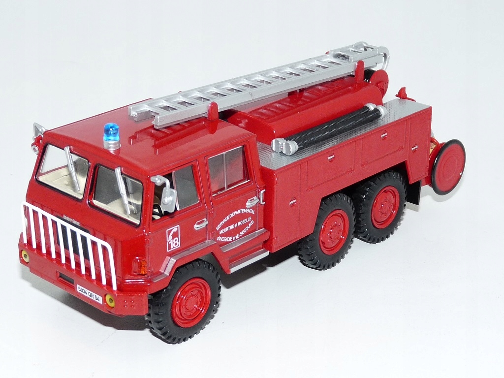 Berliet Ff 6×6 Fire Rescue (1965) 1:43 Atlas