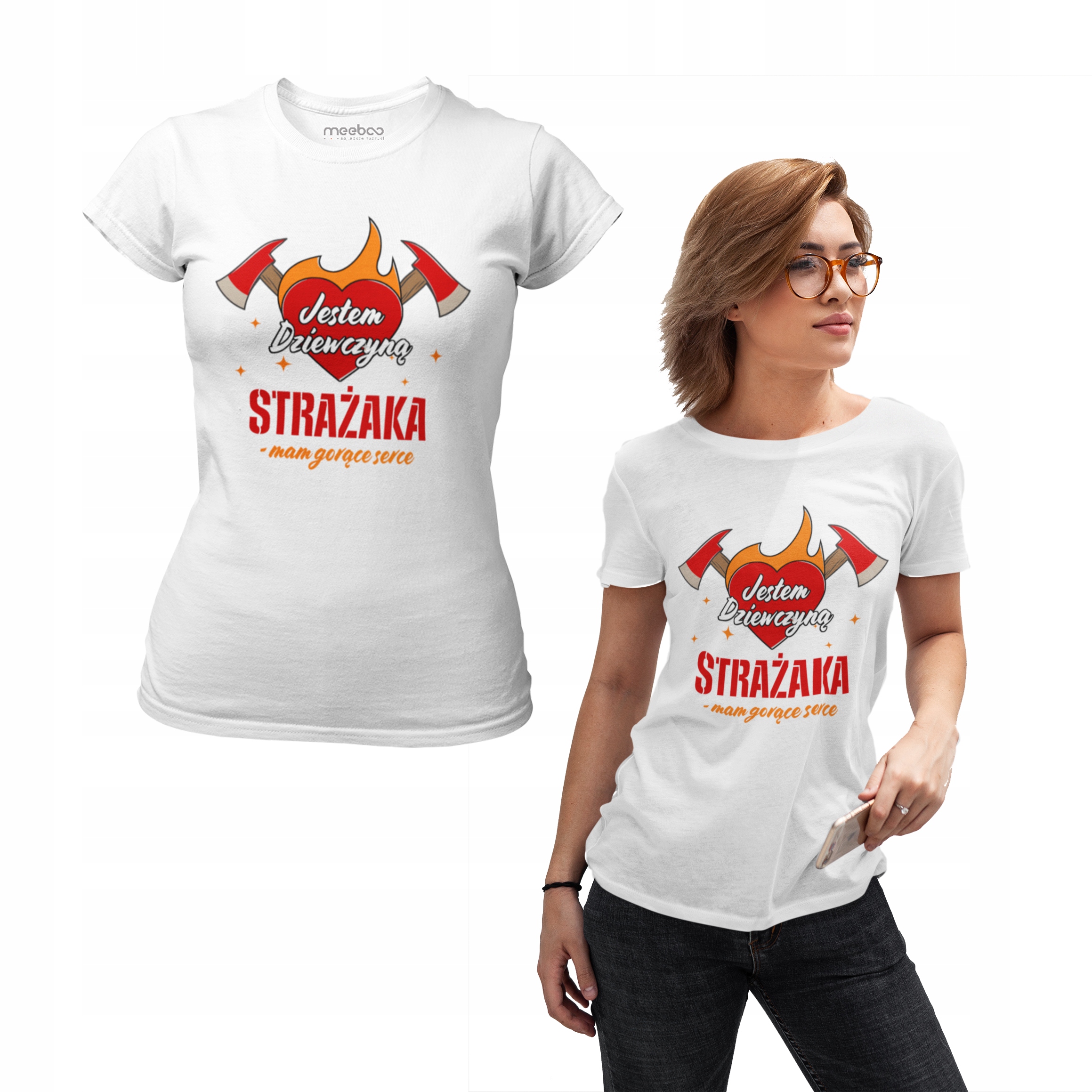

Koszulka Tshirt Dziewczyna Strażaka Na Prezent