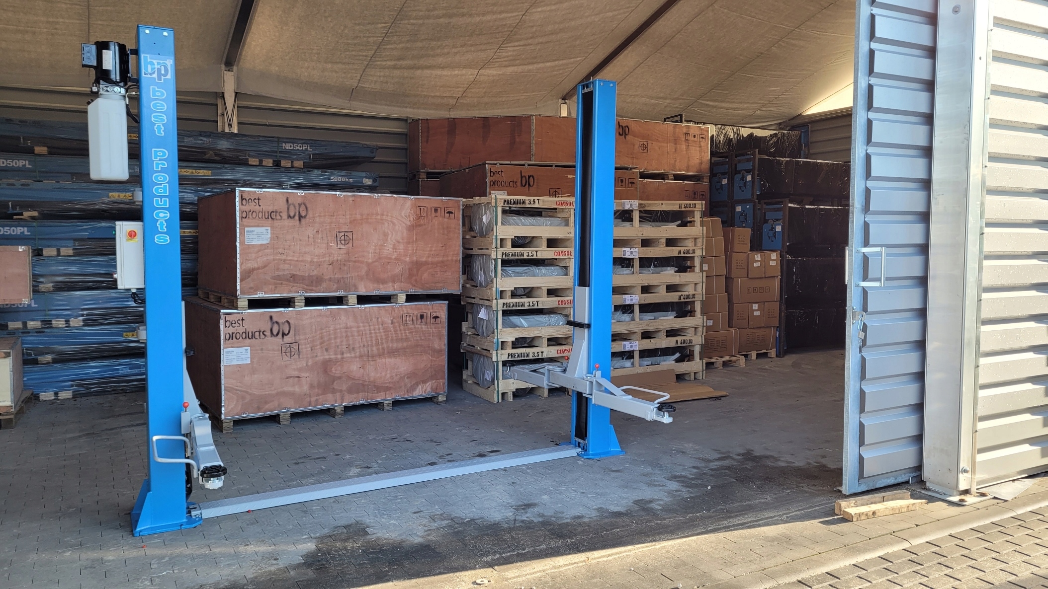 PODNOSNIK DWUKOLUMNOWY BESTLIFT 240DEE 4000KG Producent code 240 DEE