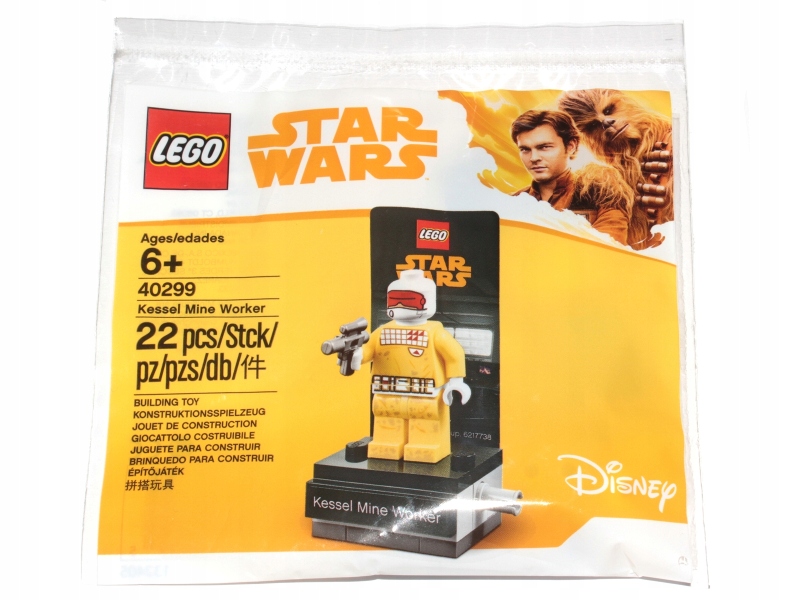 Lego 40299 Polybag Star Wars Kessel Mine Worker Nový Unikát