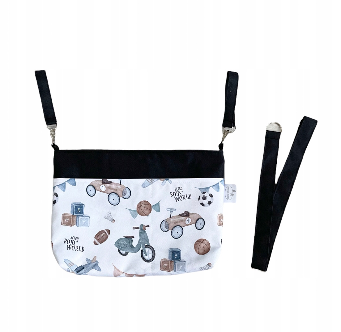 ORGANIZER TORBA DO WÓŻKA Autka retro