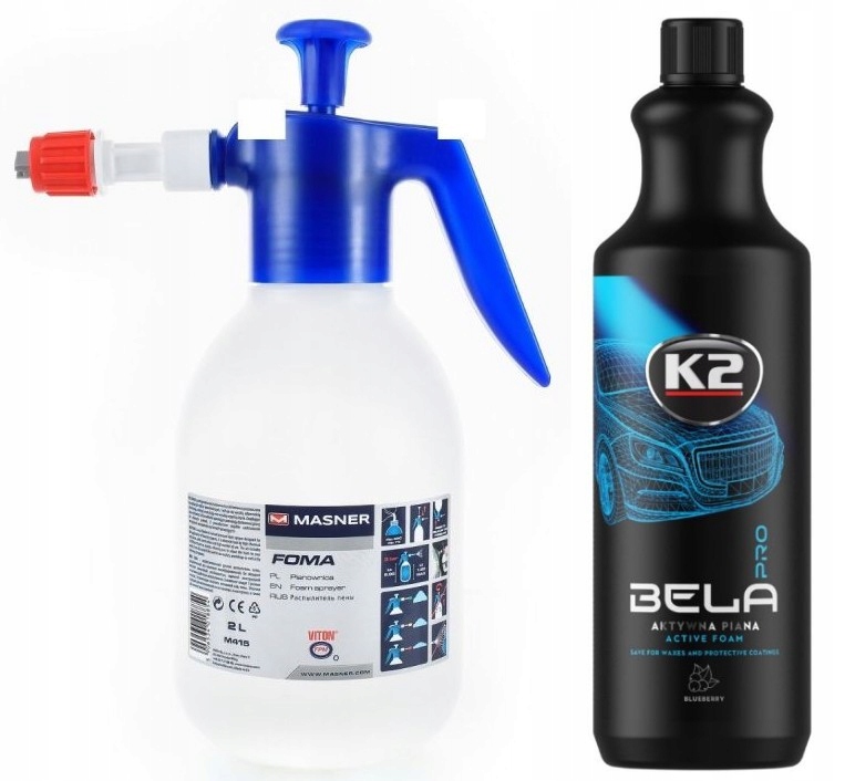 K2 BELA Foam + ручная напорная пена