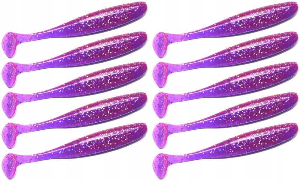 Keitech Easy Shiner 3' 7cm Purple Cham LT#33 10szt