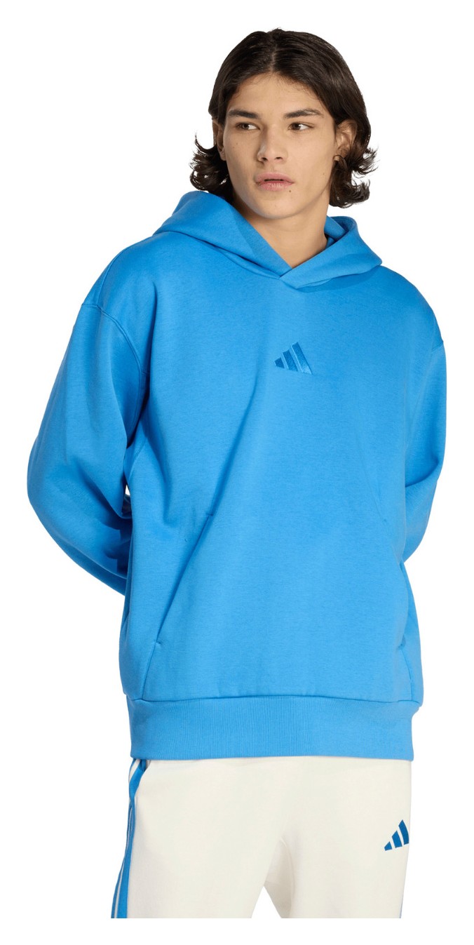 Mikina Adidas All Szn Fleece Hoodie modrá KC3182 vel. S