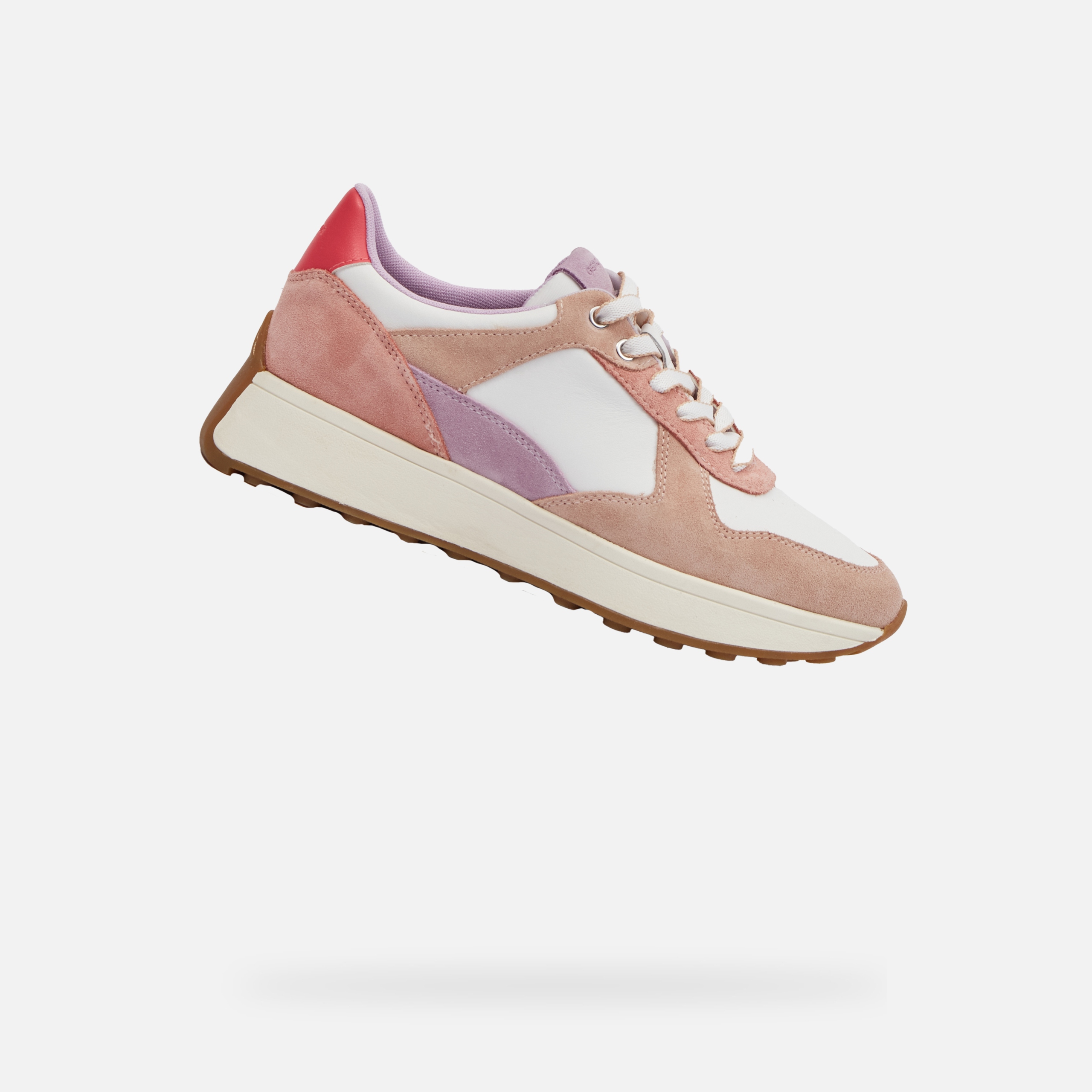 Bílé dámské tenisky Geox Amabel