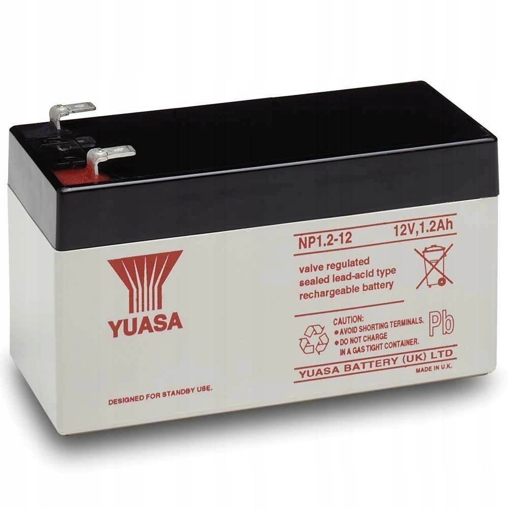 Akumulator YUASA NP1.2-12 12V 1,2AH AGM