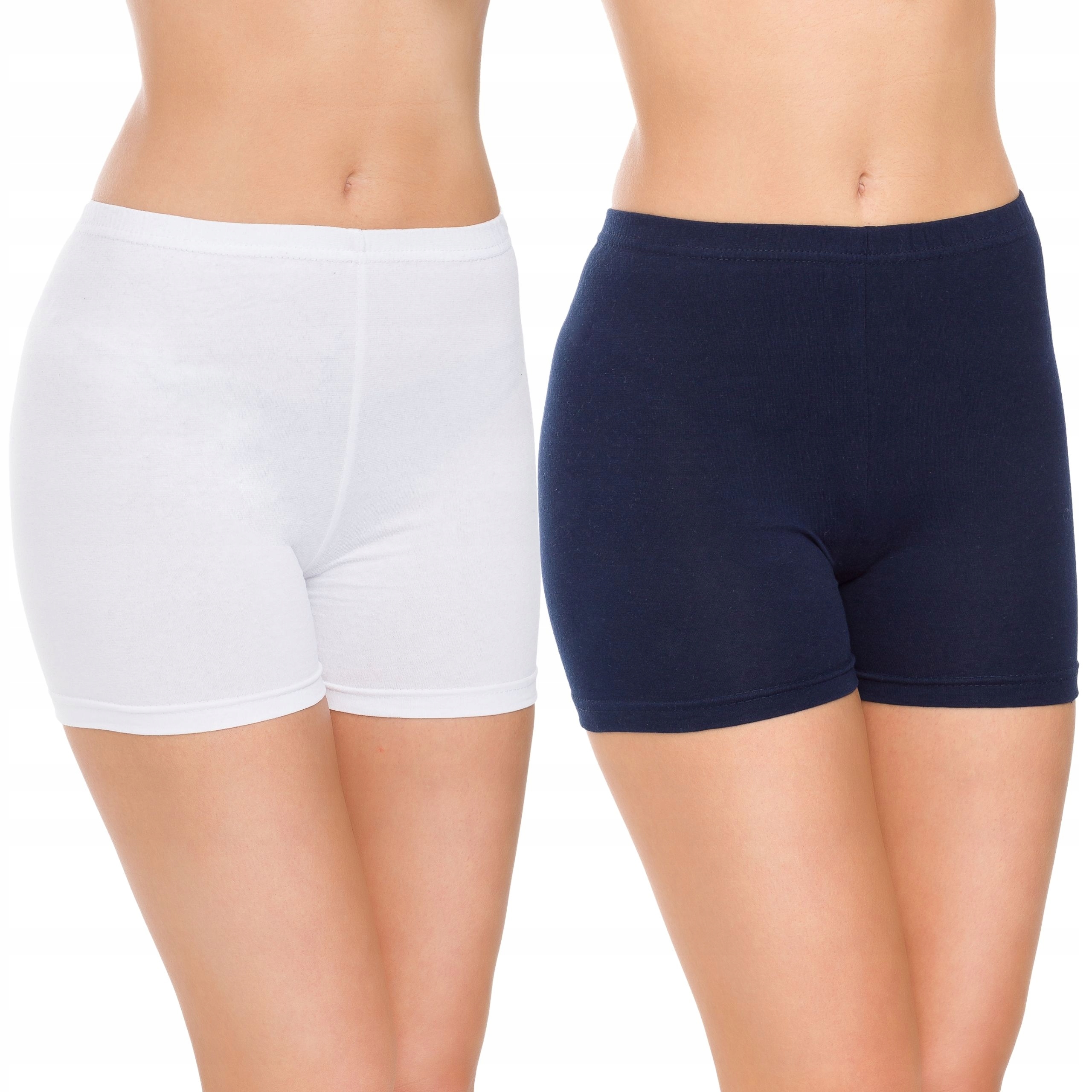 

Dwupak Damskich Bawełnianych Szortów Legginsy L