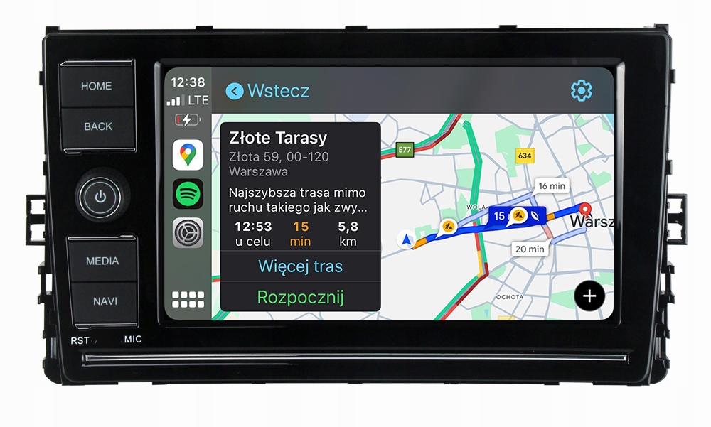 Vw Golf 7 Polo Passat B8 T6.1 Tiguan Radio Navigace Android Carplay Mqb