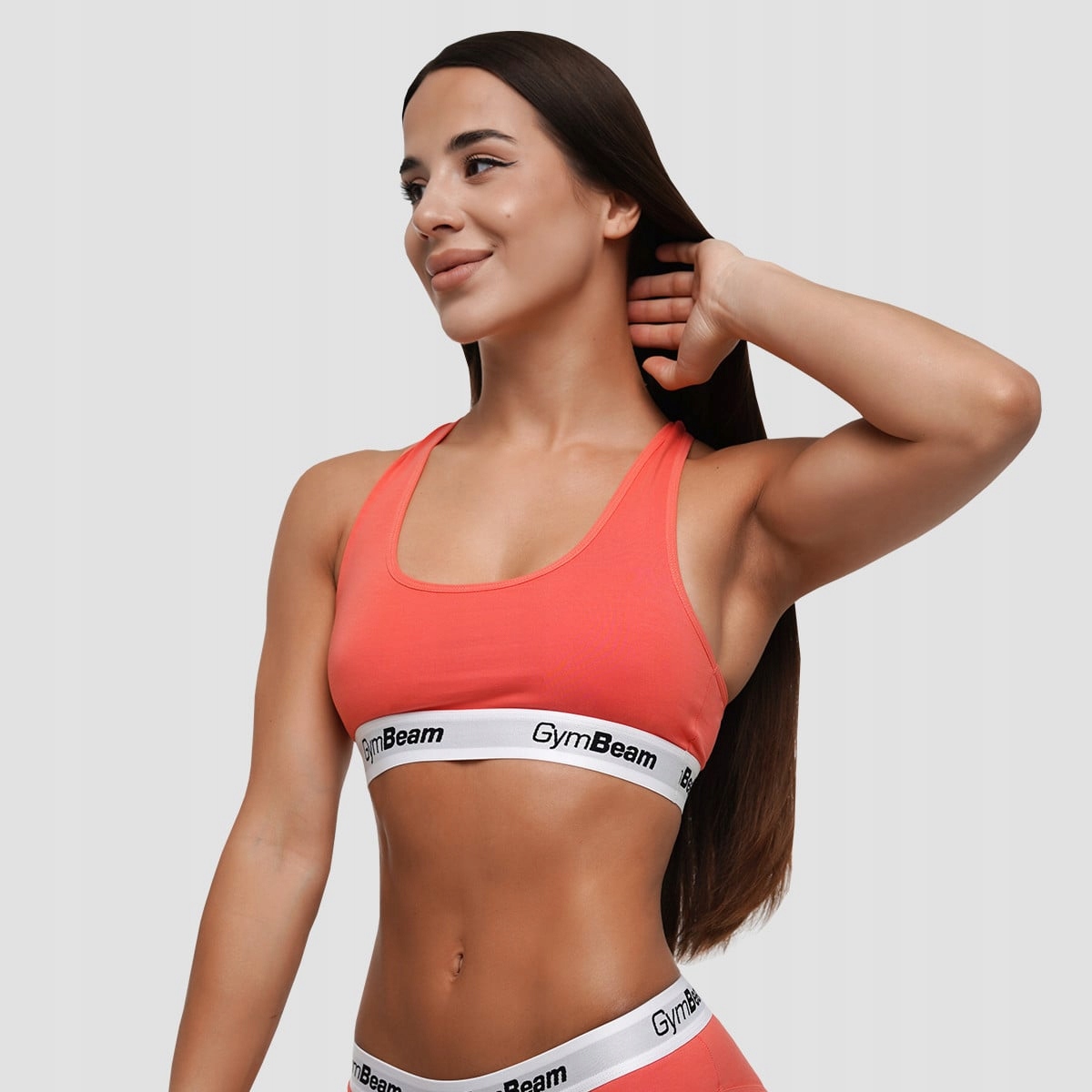 GymBeam Biustonosz Braletka Red L