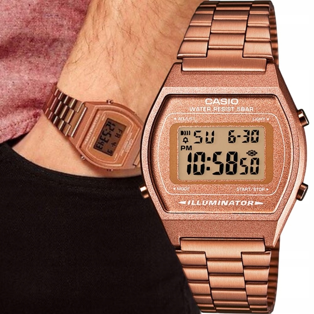 Originální Hodinky Casio B640WC-5AEF Modní A Stylové