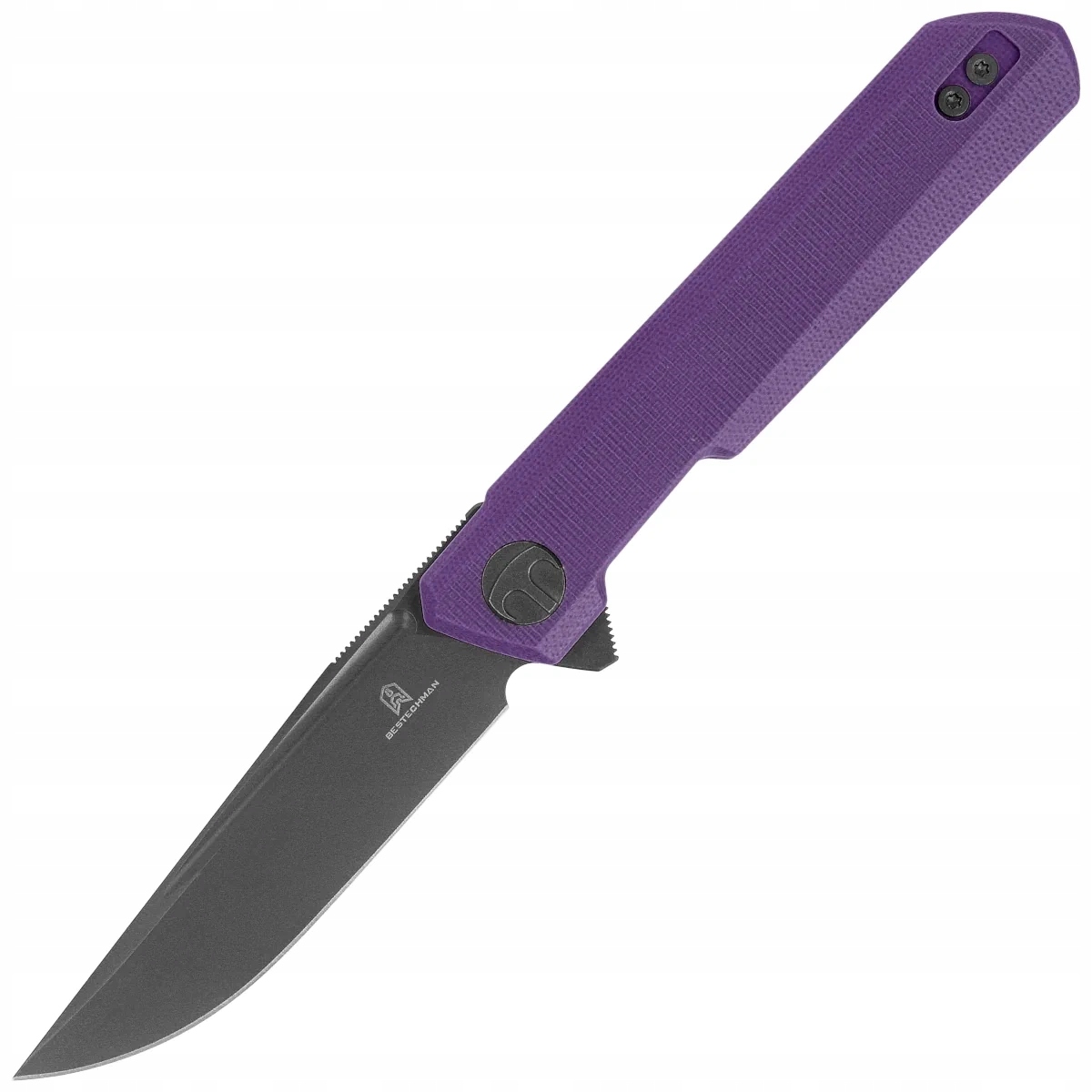 Nóż składany Bestechman Mini Dundee Stal D2 by Ostap Hel Klips Slip Joint