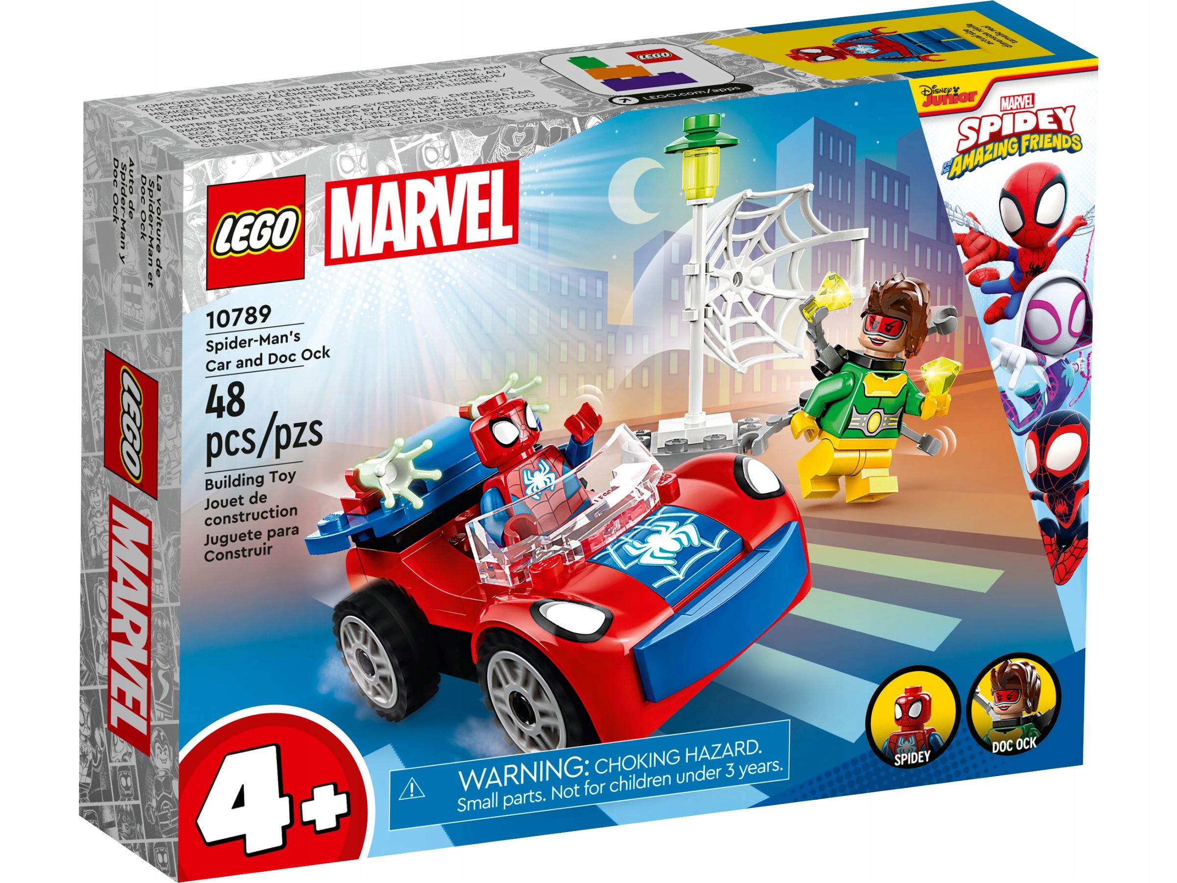 

Lego 10789 Marvel Samochód Spider-Mana i Doc Ock