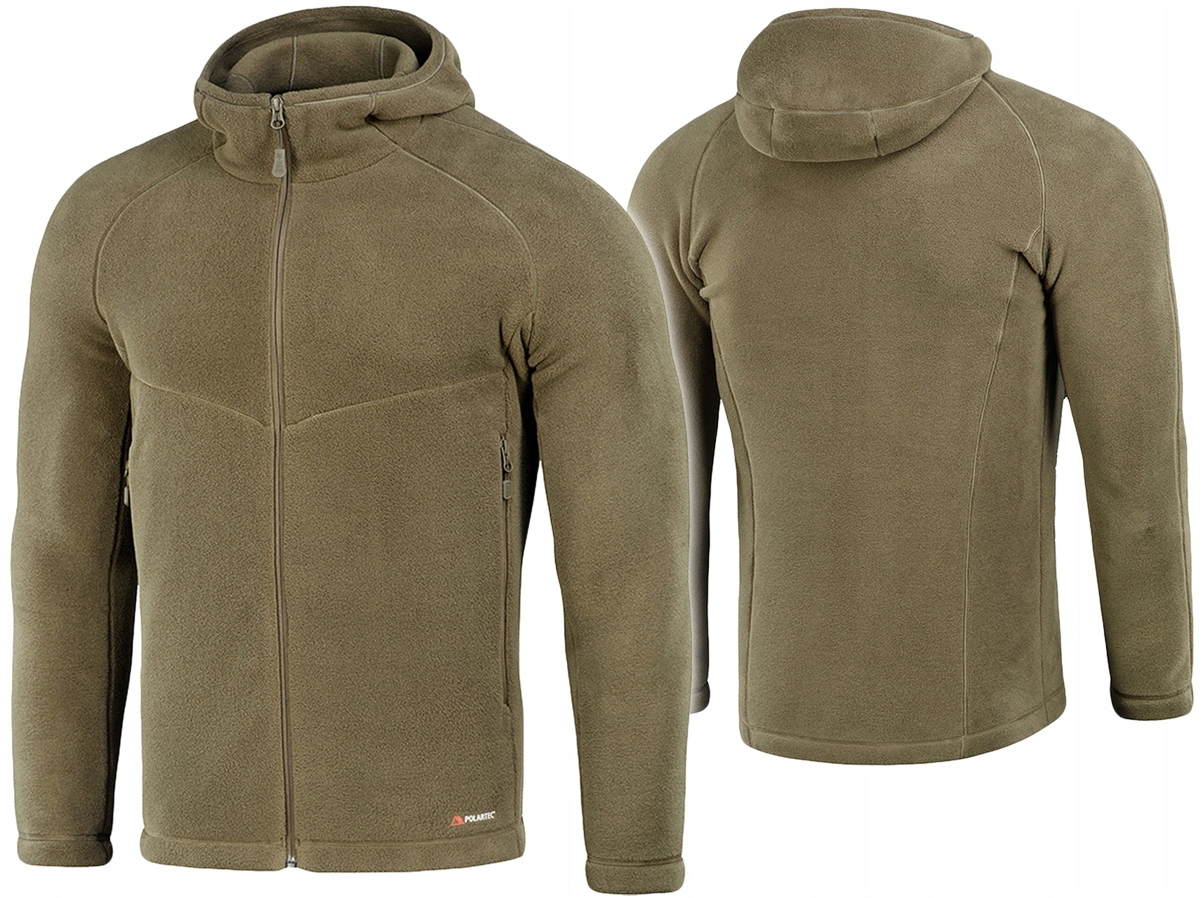 Pánská Rozepínací Mikina Kapuce Polar Sprint Fleece Polartec M-Tac D.Oliv L