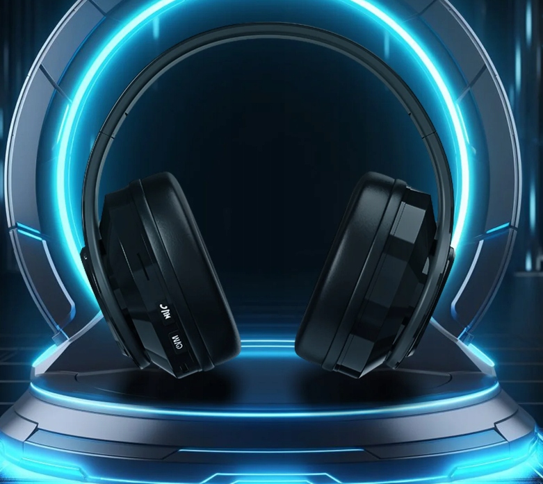 SŁUCHAWKI BEZPRZEWODOWE NAUSZNE BLUETOOTH MP3 MIKROFON RADIO Rodzaj słuchawek nauszne