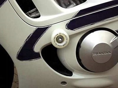 Crashpady Classic Rg Racing Honda RVF400 Biely