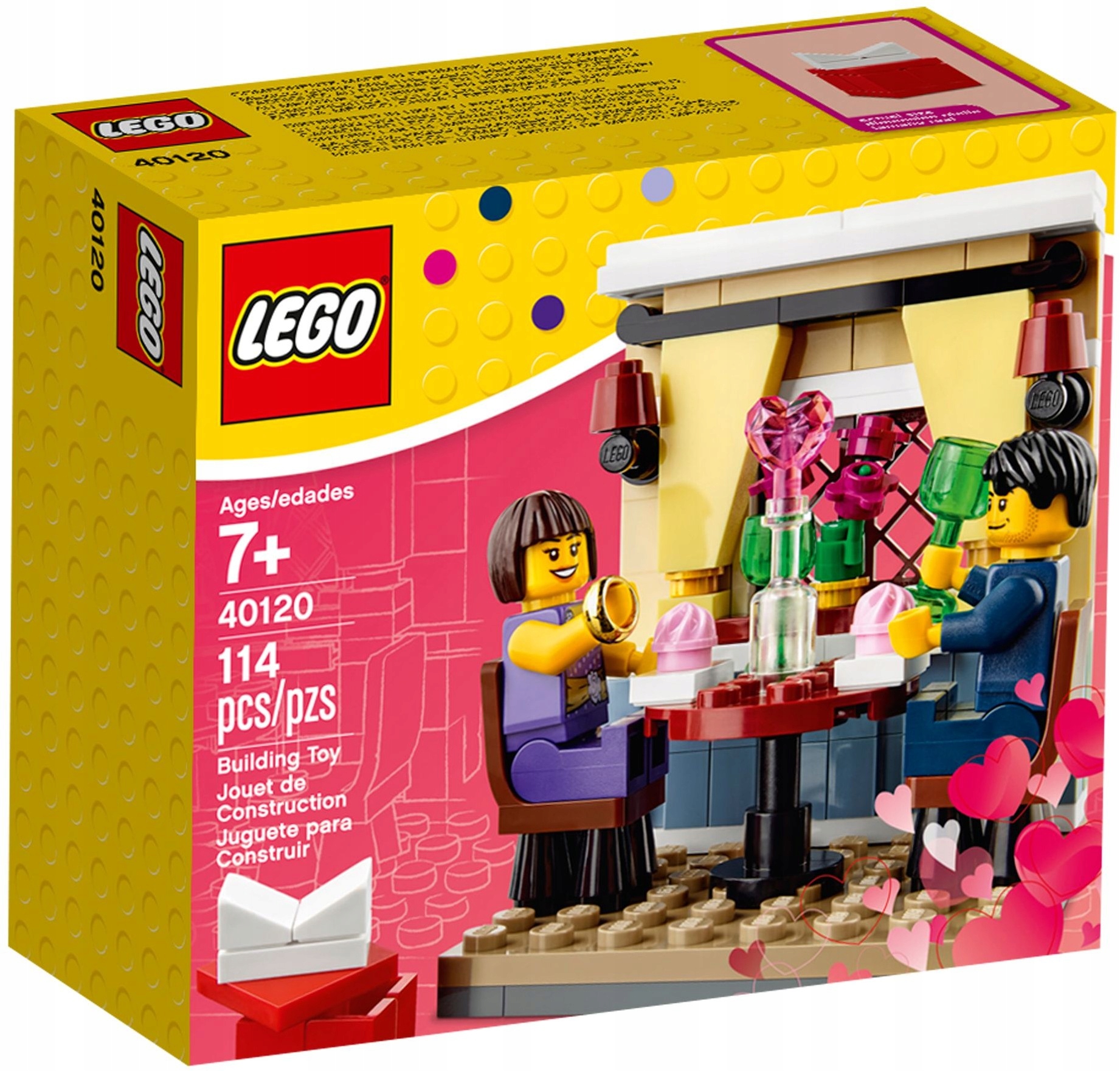 Lego Creator 40120 Kolacja Walentynkowa. Walentynki